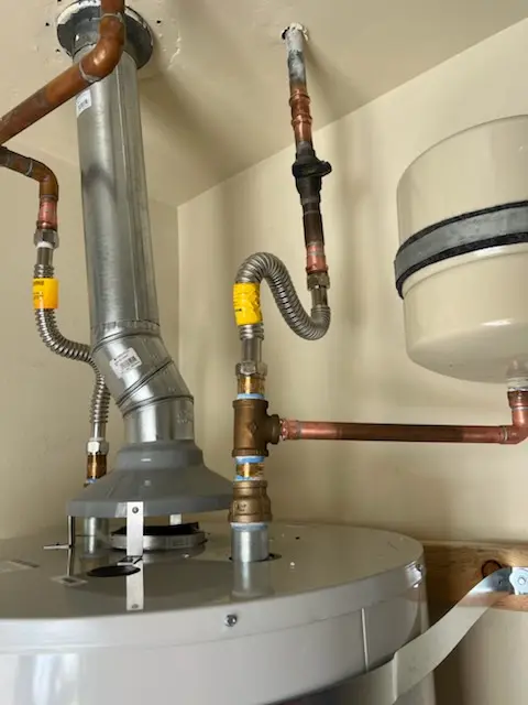 Water heater installation and plumbing repair in Hillside Terrace